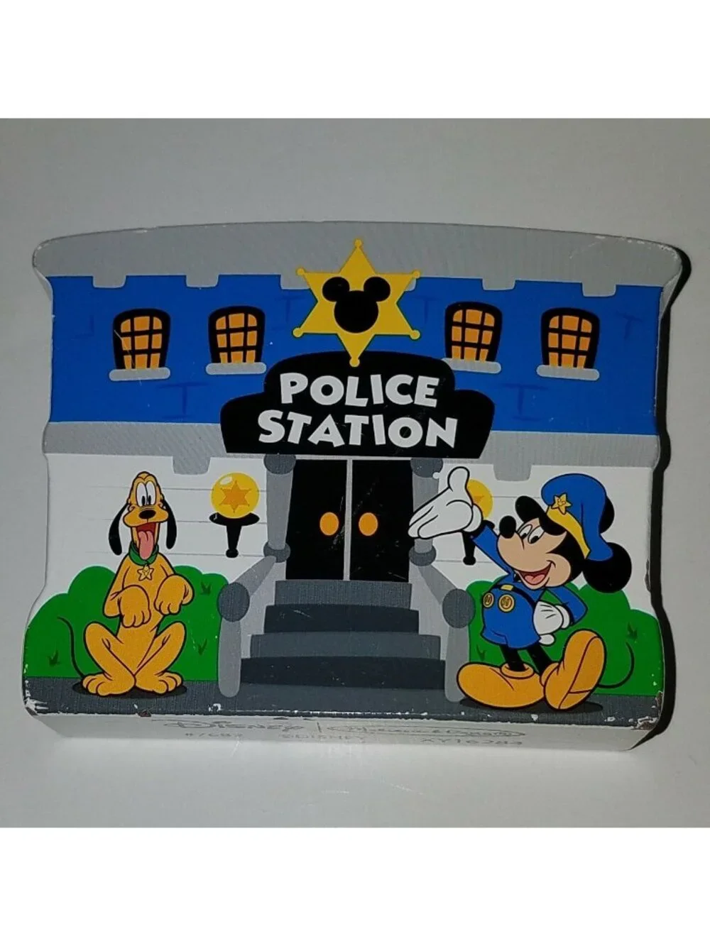 Melissa & Doug Mickey Mouse Clubhouse Police Station Wood Block City Disney